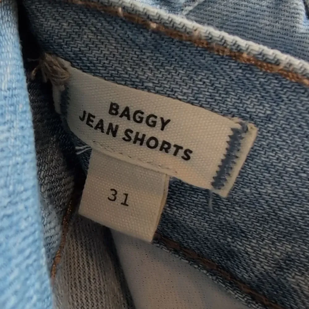 Madewell Baggy Denim Jean Shorts 100% cotton Size 31